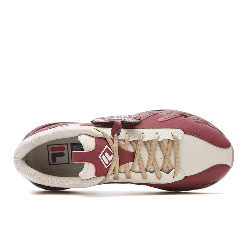 FILA Cushioning Abrasion Resistant Coverage Lightweight Height Increasing Low top Chunky Sneakers Men's F12M613117FWR