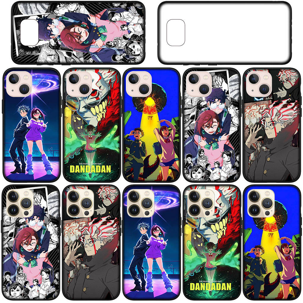 Для iPhone 17 16 15 Xiaomi Poco F7 F8 X7 X6 C85 C75 C71 M8 Redmi Note 14 13 12 11 Pro Max 14C 13C A4 Чехол для телефона DAN DA DAN Dandadan Окарун Аясэ Момо