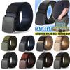 Men's Lengthen Metal-free Security Check Nylon Waist Belt Web Belt Waistband for Fat Man