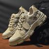 Модная обувь для мужчин Камуфляжные кроссовки для бега Качество пустыни Высокие кроссовки Нескользящая мужская рабочая обувь Уличная защитная обувь на шнуровке