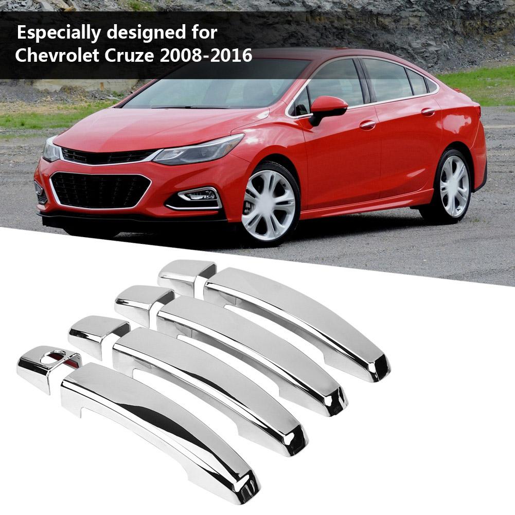 8 pcs Car Electroplating Door Handle Cover Trim for 2008-2016