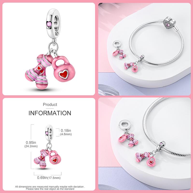 100% Медные Подвески Любовь и Мир Любовники Воздушный шар Сова Шармы Бусины Подходят для Оригинальных Браслетов Qikaola Изысканные DIY Ювелирные Изделия