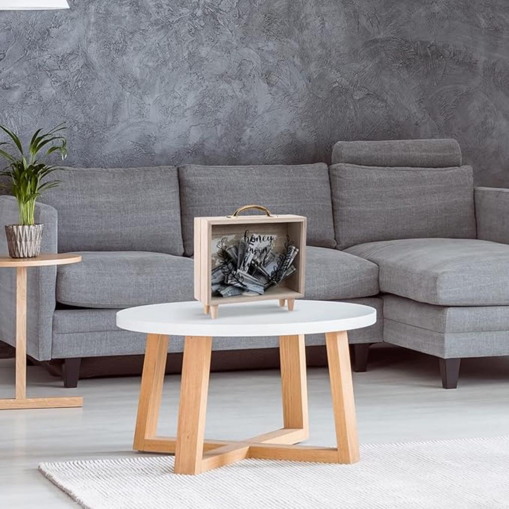 Ящик для хранения денег на время отпуска, декоративная копилка для денег, чемодан, деревянная копилка для денег, для взрослых, для отпуска, свадьбы