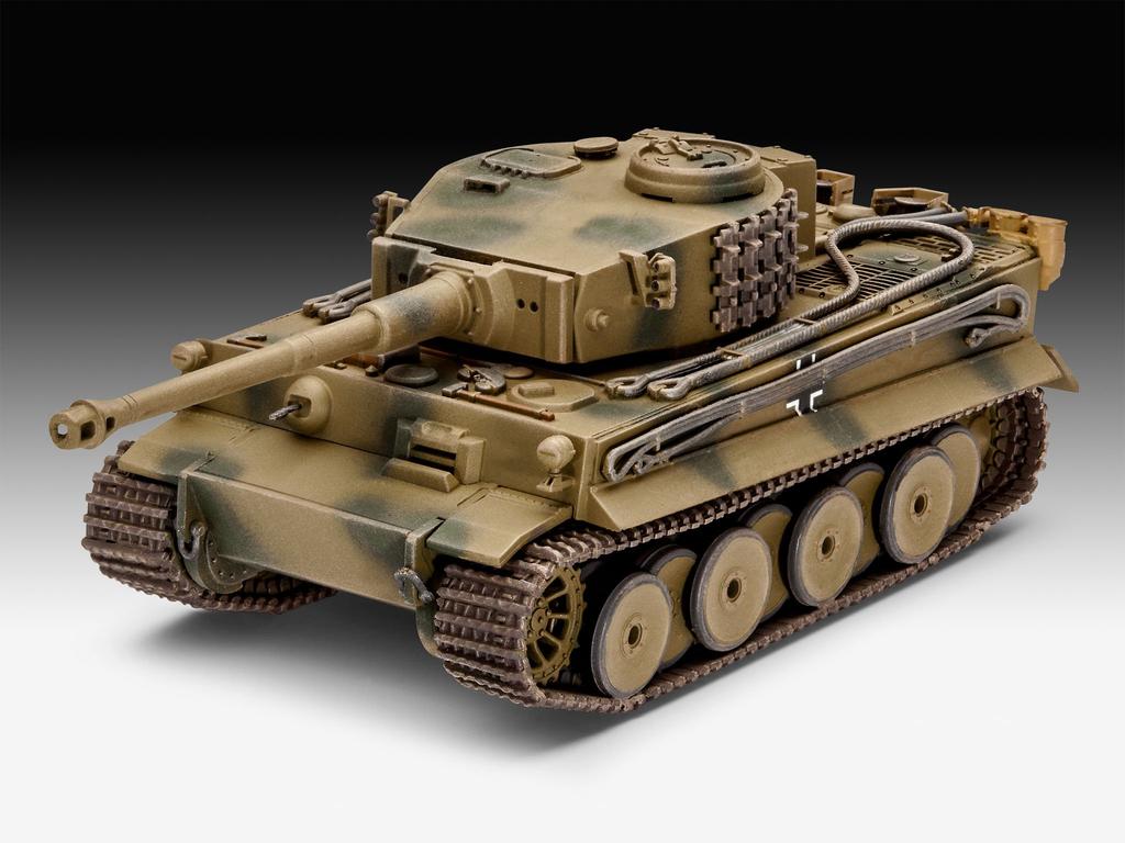 Revell масштаб немецкий танк Тигр 1 Panzer VI пластиковая модель номер модели 03262 1/72 набор,