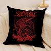 SSilent HHill Anime Cushion Cover Soft Plush Fabric DoubleSided Printed Sofa Cushion Cover for All Seasons Home Decor Gift