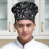Fashion Kitchen Elastic Working Cap Adjustable Chef Hat Uniform Hat