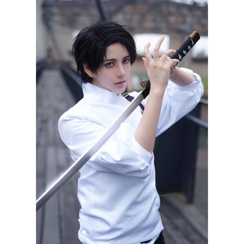 Okkotsu Yuta Косплей Jujutsu Kaisen Okkotsu Yuta Косплей Костюм Аниме Униформа Парик Кольцо Костюм Хэллоуин Костюм Для Взрослых