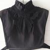 43 Styles Fake Collar Stand Lapel Shirt Detachable Collar Women Lace Floral False Collar Half Shirt Blouse Faux Col