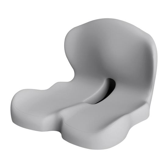 Universal Seat Cushion Anti-Slip Base Design Memory Foam Seat Cushion with Lumbar Support Ergonomic Wheelchair Cushion