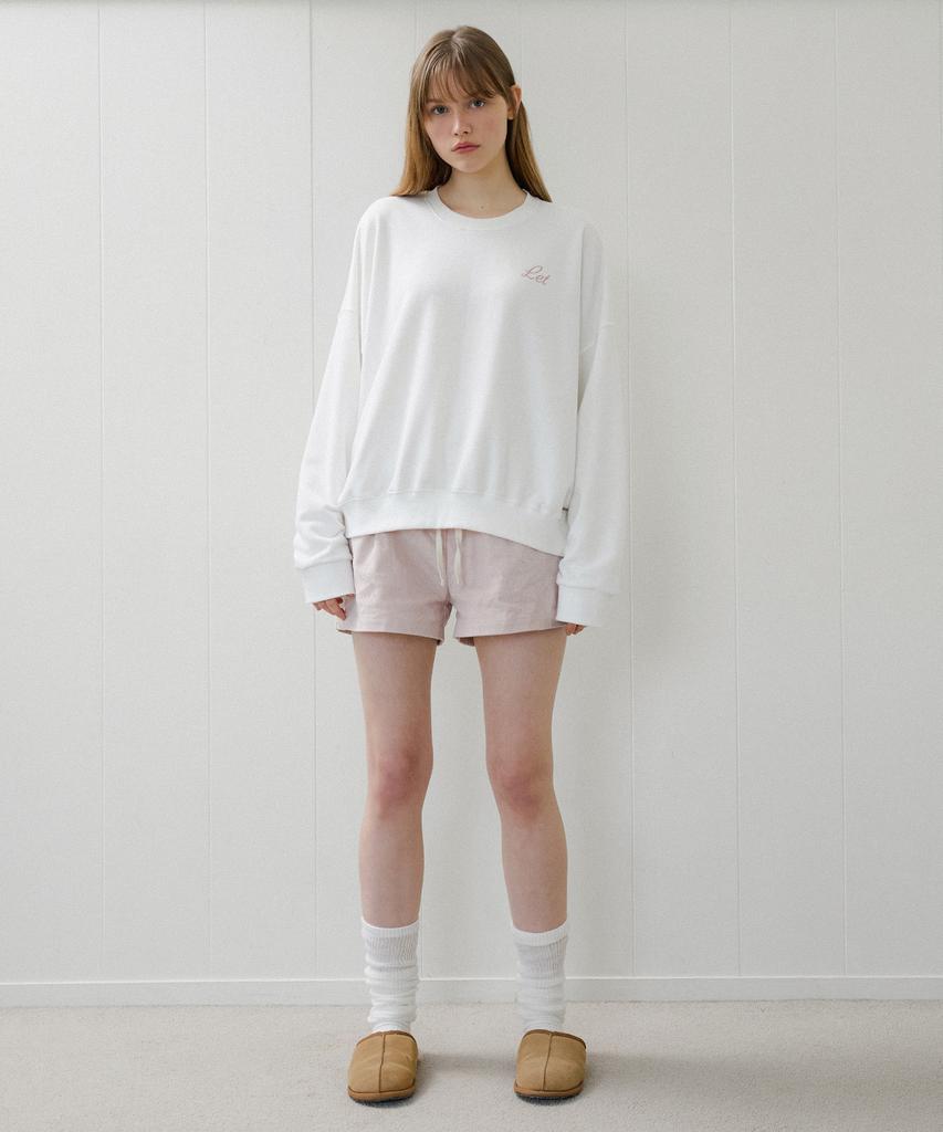 LETTERA Soft Corduroy Easy Shorts_4Colors