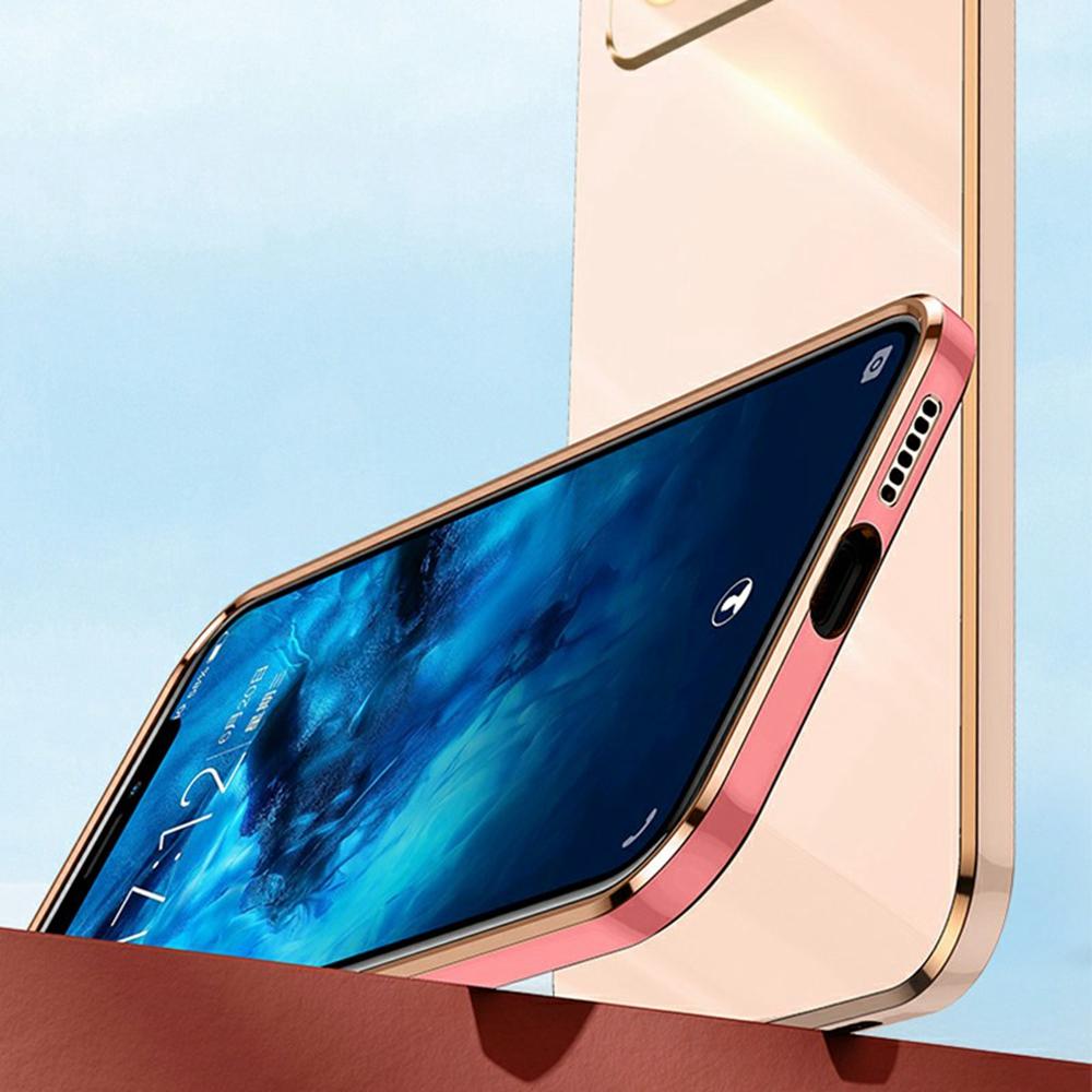 XINLI Чехол для Honor X60 GT 5G, ТПУ Чехол для телефона с гальваническим ободком