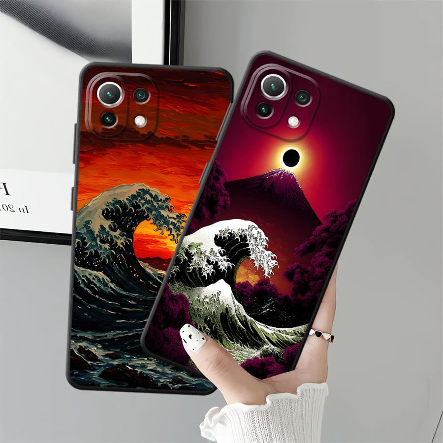 Чехол для телефона Funda с изображением заката для Xiaomi Mi 10T 12T Pro 13 Lite 11T 12X 11 14 12