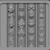 3D Силиконовые Формы для Маникюра с Маленьким Медведем Балериной - Креативные Украшения для Ногтей