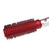 Круглая щетка для волос Предотвращающая статику Щетка-ролик для парикмахерского инструмента для сушки феном Завивки Выпрямления Красная