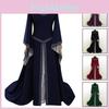 Stunning Floor Length Medieval Renaissance Women's Vintage Gown Dress For Halloween Celebrations