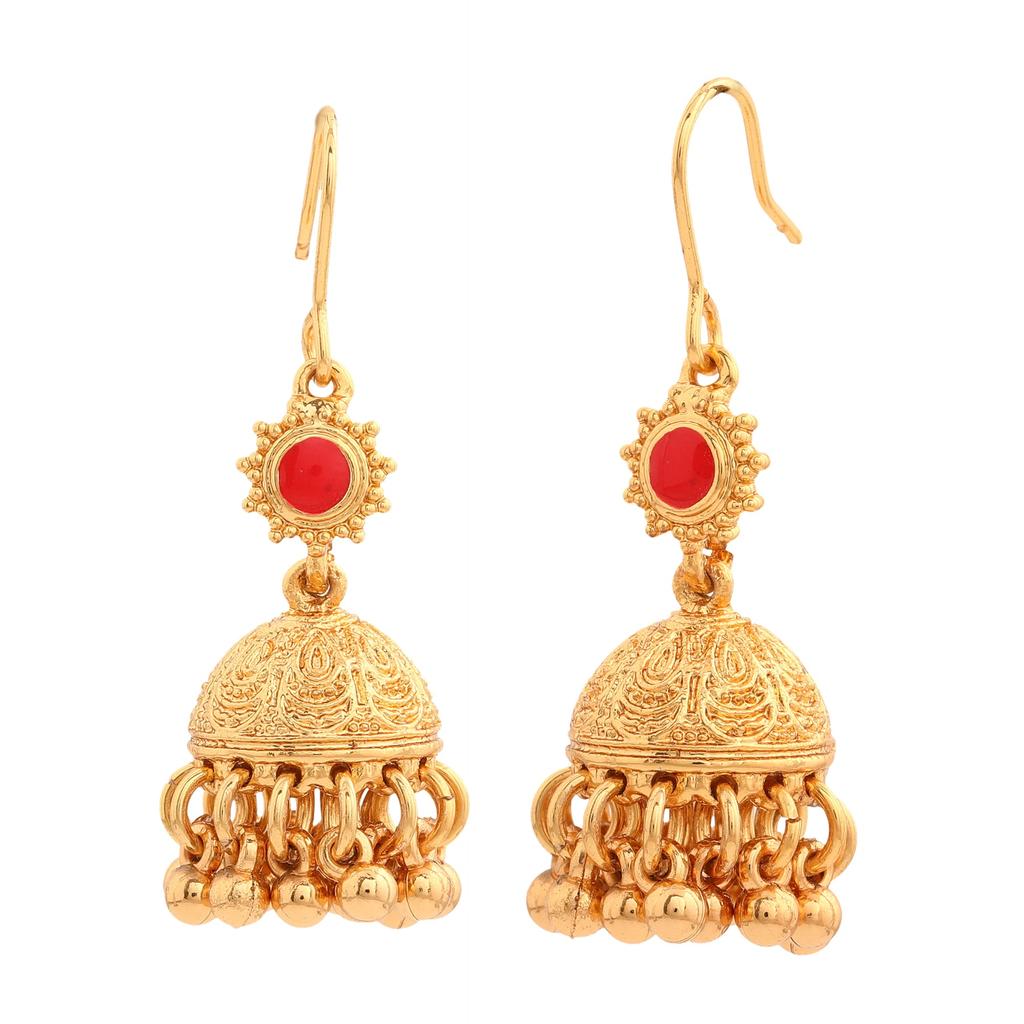 Estele Этническая позолота 24 карата Beliza Jhumkis