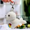 Cute Marine Animals Seal Shark Whale Plush Toy Keychain Bag Pendant Kids Gifts