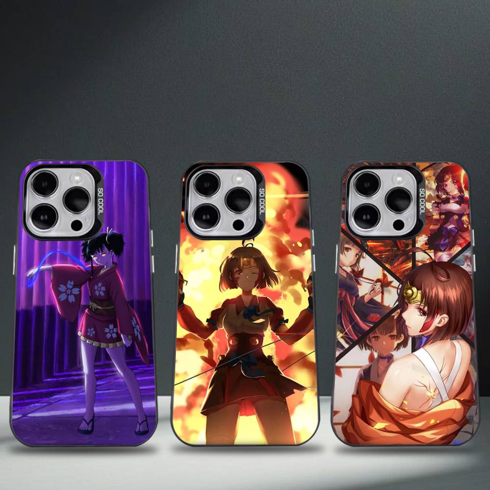 Чехол для телефона K-Kabaneri Железная крепость для iPhone 16,15,14,13,12,11,8,7,Pro,Max,Plus,Mini,XS,SE Противоударный Черный Матовый Жесткий