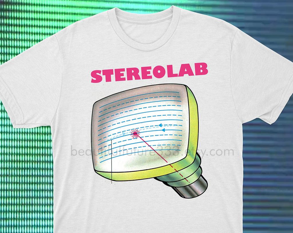 Stereolab T shirt Indie Electronic Pop France