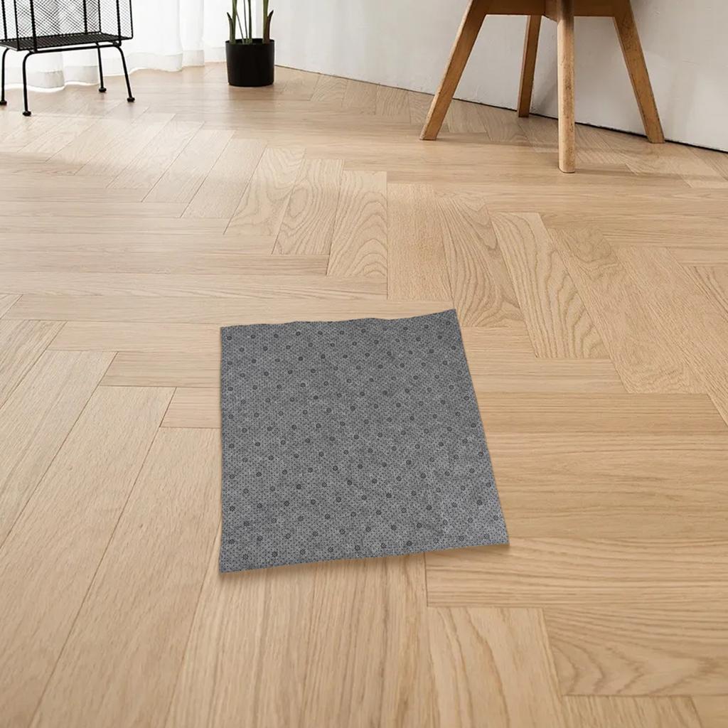 Anti Slip Fabric Grey&Black Plum Blossom Pattern Soft