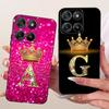 Чехол Для Motorola Moto G15 G17 Power Чехол Для Телефона Милая Корона Буквы Мягкий Силиконовый Чехол Для MotoG15 g 17 Power Бампер 6.72''