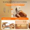 1pc Motion Sensor Night Light Wireless USB Rechargeable with Warm/White Light for Room Cabinet Closet Corridor Stairs