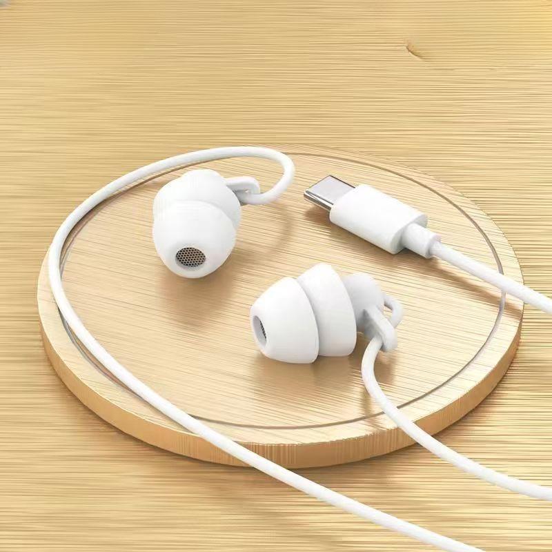 Наушники для сна, проводные, внутриканальные, для сна, специальная боковая звукоизоляция, шумоподавление, высокое качество звука, обучение без давления на ухо, универсальные