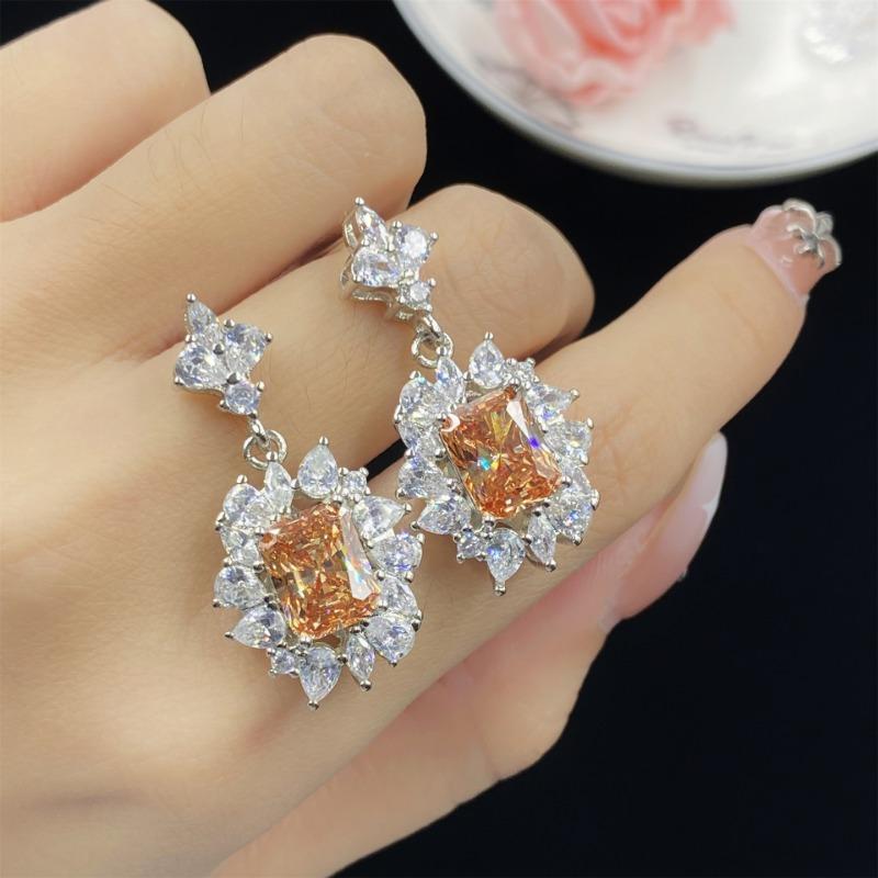 Sace Gems Классические кольца из медного сплава с цирконием, серьги, кулон, ожерелье, комплекты ювелирных изделий, подарки для свадебной вечеринки