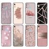 Black Tpu Case For Huawei Honor 8a Prime 8s Prime 9 Lite Honor 9A 9C 9X Premium 9x Pro 9S Case Gold Rose Glitter Pink Love Herat
