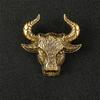 Domineering Accessories Hipster Wolf Head Badge Suit Jewelry Lion Personality Various Eagles High-End Luxury Brooch