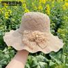 Breathable Pearl Bow Spring Summer Sun Hats Women's Casual Elegant Versatile Wide Brim Travel Beach Hats