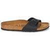 Birkenstock Madrid Sandals EU Size 38 (Narrow Width), Birko-Flor Black, (24.5cm)