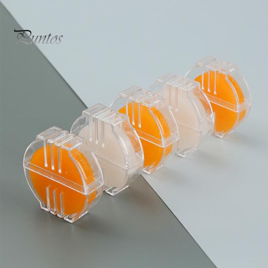 5 шт. воска для ниток с коробкой, водорастворимый воск, смазка для шитья, воск для вышивки мулине для предотвращения запутывания ниток при вышивке крестиком