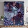Плотные шторы для комнаты 2 панели Mo Dao Zu Shi противомоскитные шторы тюль для спальни украшения на Хэллоуин перегородка