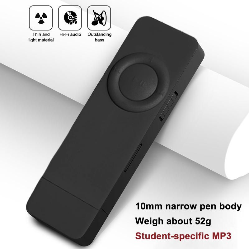 2025 Мини MP3-плеер USB Встроенная карта USB-накопитель MP3-плеер USB 2.0 Без потерь звука Музыкальный медиаплеер Поддержка