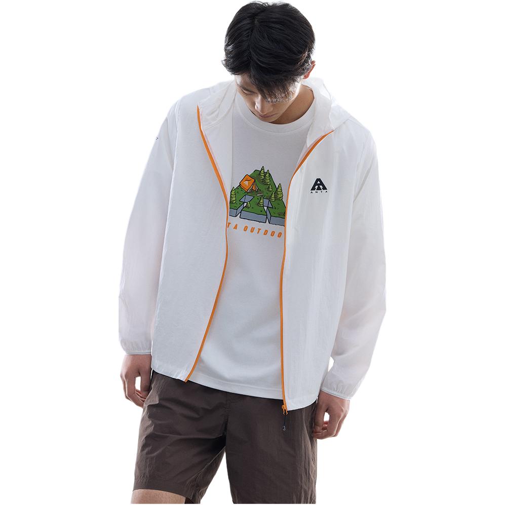 Anta Outdoor Collection Jackets & Coats Men's Pure White 952526603-4