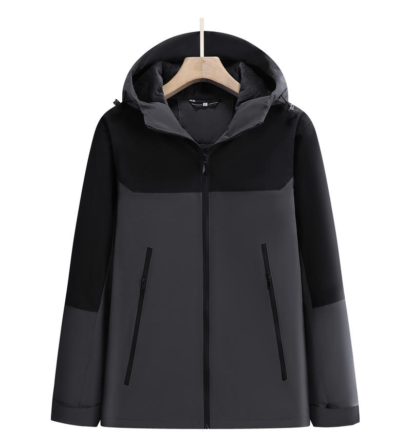 Winter Business Leisure Crystal Super Soft Cotton Assault Jacket For Men, Fashion Coat, Three Moisture-proof Windbreaker Jacket, Outdoor Adventure