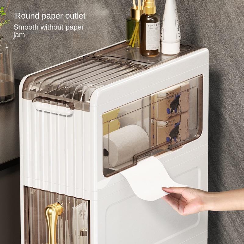 Шкаф для хранения в ванной комнате, полки для хранения, передвижной небольшой напольный шкаф для хранения в ванной комнате