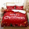 Three-Piece Christmas Series 3D Digital Printing Bedding Kit