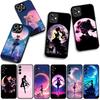 Для Samsung Galaxy A25 A37 A57 A12 A14 A31 A41 A50 A51 A70 A71 A72 A21S A04 M15 Note 20 9 8 10 Чехол Комиксы S-Sailors Cat Moon