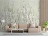 Wallpaper  Boho flowers on the wall background