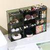 Mirror Cabinet Storage Box Desktop Transparent Dressing Table Skin Care Products Jewelry Makeup Brush Multi-layer Storage Rack Lipstick Storage Rack