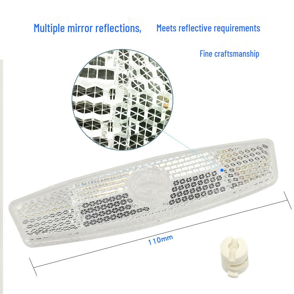 Bicycle Wheel Spoke Reflectors - Warning Buckle Pair LR-50