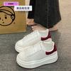 Barron McQueen маленькие белые туфли женские 2025 весна новые кроссовки на платформе маленькие маффины универсальные туфли для скейтборда
