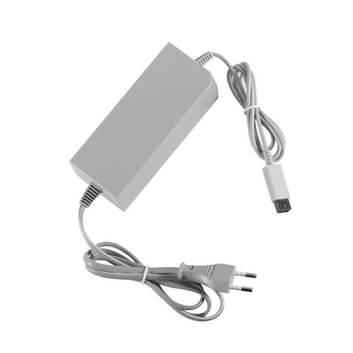 Adaptateur secteur - XCSOURCE - AC1688 - Chargeur mural - Prise UE - Compatible Nintendo Wii