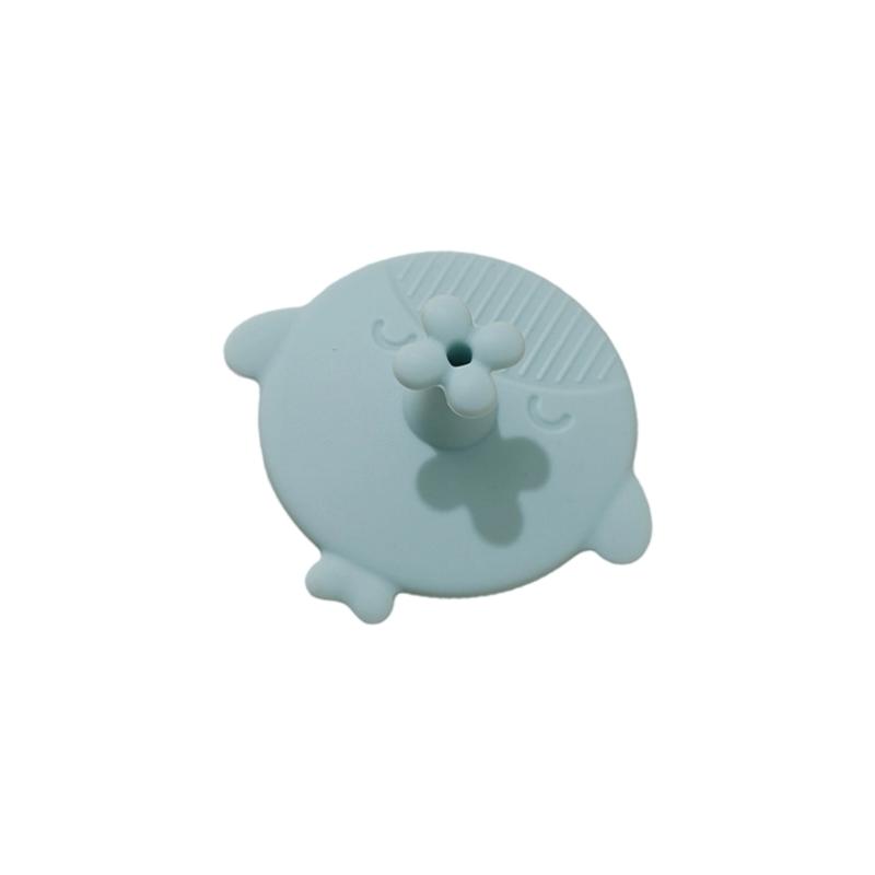 Silicone Massage Shampoo Brush Baby Bath Cradle Caps Brush Comb Scrubber Brush Universal for Newborns Baby Essential