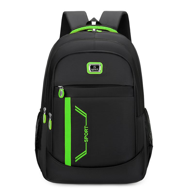 Новый унисекс однотонный водонепроницаемый и дышащий деловой модный повседневный универсальный рюкзак для повседневного использования