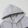 Унисекс худи-кардиган Play от Rei Kawakubo с вышитым сердцем, осенне-зимняя коллекция