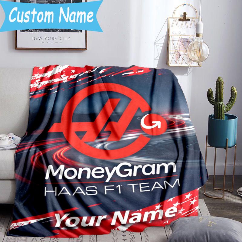 Custom Name Haas Blanket Flannel Blanket for Camping, Hiking, Garden Parties, Picnic Essentials,gift for family and friend