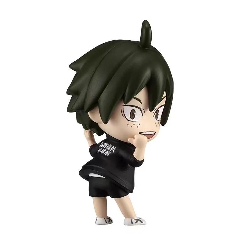 Genuine Gacha Haikyuu Shoulder To Shoulder Sitting Figure Shoyo Hinata Tobio Kageyama Action Figure Toys